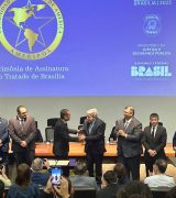 Ministro Barchini participó hoy en Brasilia de la constitución de Ameripol, el organismo de cooperación policial de América