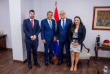 Ministro Barchini y embajador de Chile manifiestan  deseo de cooperar en lucha contra el crimen organizado
