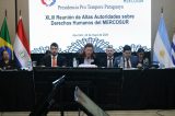 Finalizó la XLIII reunión de altas autoridades  de derechos humanos del MERCOSUR