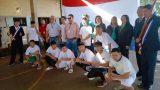 Jóvenes del Centro Educativo de CDE  homenajean a la Paz del Chaco