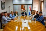 Ministros Riera y Nicora se reunieron con las  hijas del ex vicepresidente Oscar Denis
