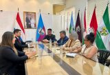 El MJ y la Gobernación del Guairá coordinan los trabajos comunitarios que harán las PPL