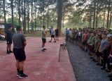 Culmina primera semana de entrenamiento  de 160 aspirantes a agentes penitenciarios
