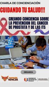 Ministerio de Justicia realizó charla de concienciación sobre lucha contra el VIH