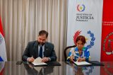 Ministerio de Justicia acuerda con la UNA capacitar profesionales en abogacía y asistencia a PPL