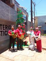 “Papá Noel” llevó regalos a la Penitenciaria Regional de Ciudad del Este