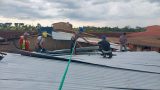 Inician reparación de daños ocasionados  por temporal en el penal de PJC