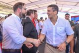 Ministro Nicora, acompaña al presidente Santiago Peña a la inauguración del gran Hospital de Coronel Oviedo