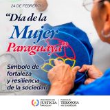 Mensaje del Ministerio de Justicia por el “Día de la Mujer Paraguaya”