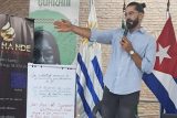 Historia de superación: ex PPL presentó su libro en feria internacional