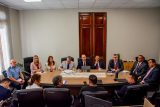 Autoridades de seguridad y justicia inician reuniones con expertos internacionales