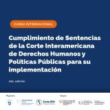 Ministerio de Justicia es parte del curso internacional sobre sentencias en DDHH