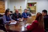 MJ y MTESS articulan acciones de capacitación a PPL y derecho de seguro médico para familiares