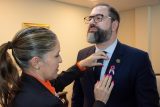En el mes de la patria, el Ministerio de Justicia se pone la escarapela tricolor