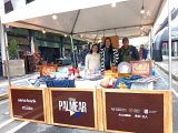 Palmear se vivió con productos del Buen Pastor