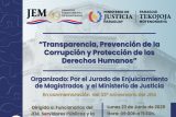 Seminario sobre Transparencia, Prevención de la Corrupción y Derechos Humanos