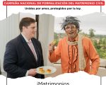 “PARAGUAY SE CASA”: Campaña nacional para facilitar el acceso gratuito al matrimonio civil