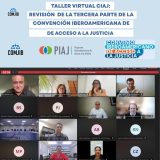 Cartera de Estado participa en talleres virtuales para la elaboración del Convenio Iberoamericano de Acceso a la Justicia