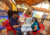 Atención oftalmológica y donación de anteojos en el Buen Pastor
