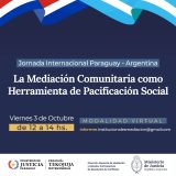 Paraguay y Argentina se unen para impulsar la mediación comunitaria