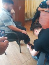 Primera implementación de tobillera electrónica en San Pedro