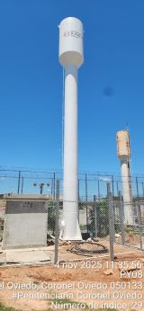 MPL e hijos con futuro más digno: inauguran tanque de agua en “Serafina Dávalos”