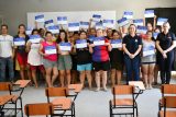 Reinserción: 70 mujeres del COMPLE participan en taller internacional de desarrollo personal con Give to Give