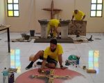 Arte y Fé: PPL de Minga Guazú construyen una capilla dentro del penal