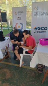 MPL e hijos reciben atención integral de salud y servicios de acceso a la justicia en “Serafina Dávalos”