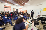 Educación cívica para el futuro: jóvenes fortalecen sus conocimientos en derechos