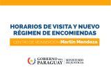 Ministerio de Justicia establece horarios de visita y nuevo régimen de encomiendas para el CP “Martín Mendoza”